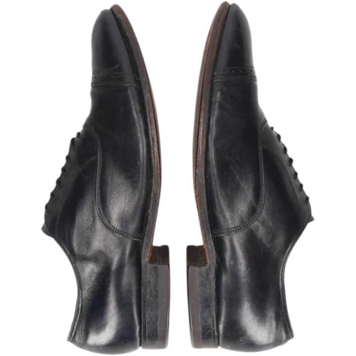Florsheim Penfield Straight Tip Shoes, Size 10 C Men's 28.0cm unclear black type Vintage Second Hand