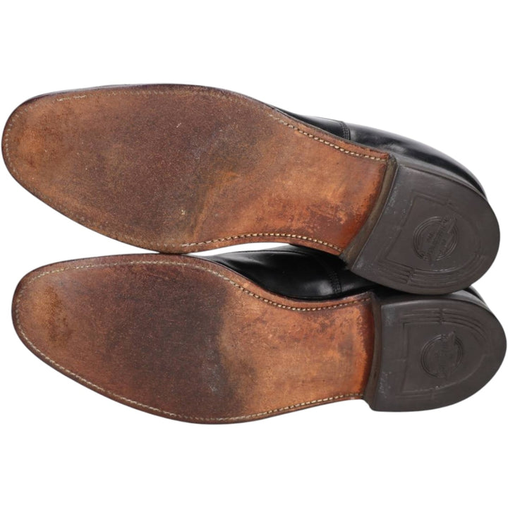 Florsheim Penfield Straight Tip Shoes, Size 10 C Men's 28.0cm unclear black type Vintage Second Hand