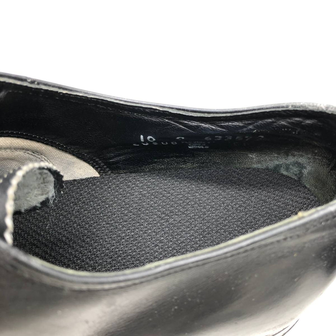 Florsheim Penfield Straight Tip Shoes, Size 10 C Men's 28.0cm unclear black type Vintage Second Hand