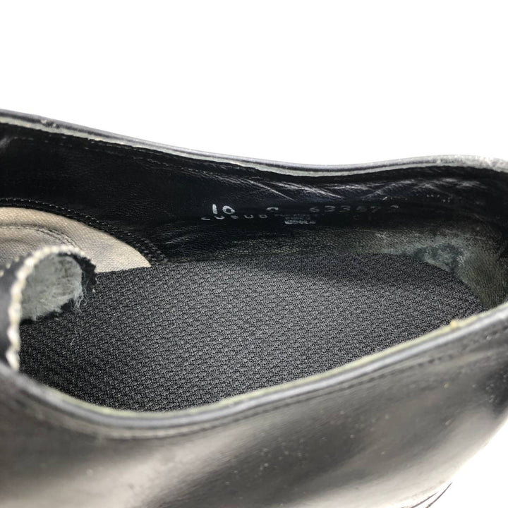 Florsheim Penfield Straight Tip Shoes, Size 10 C Men's 28.0cm unclear black type Vintage Second Hand