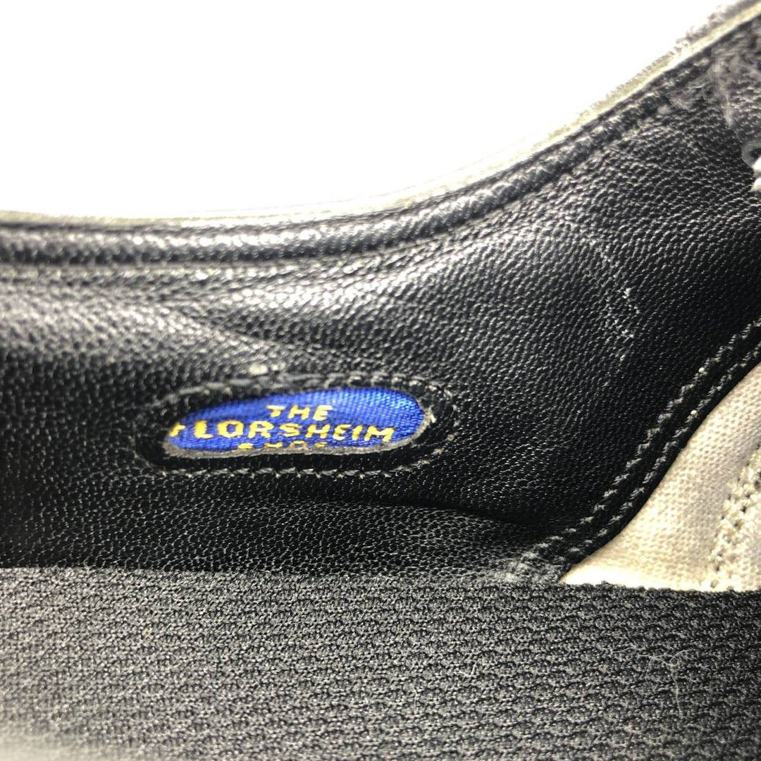 Florsheim Penfield Straight Tip Shoes, Size 10 C Men's 28.0cm unclear black type Vintage Second Hand