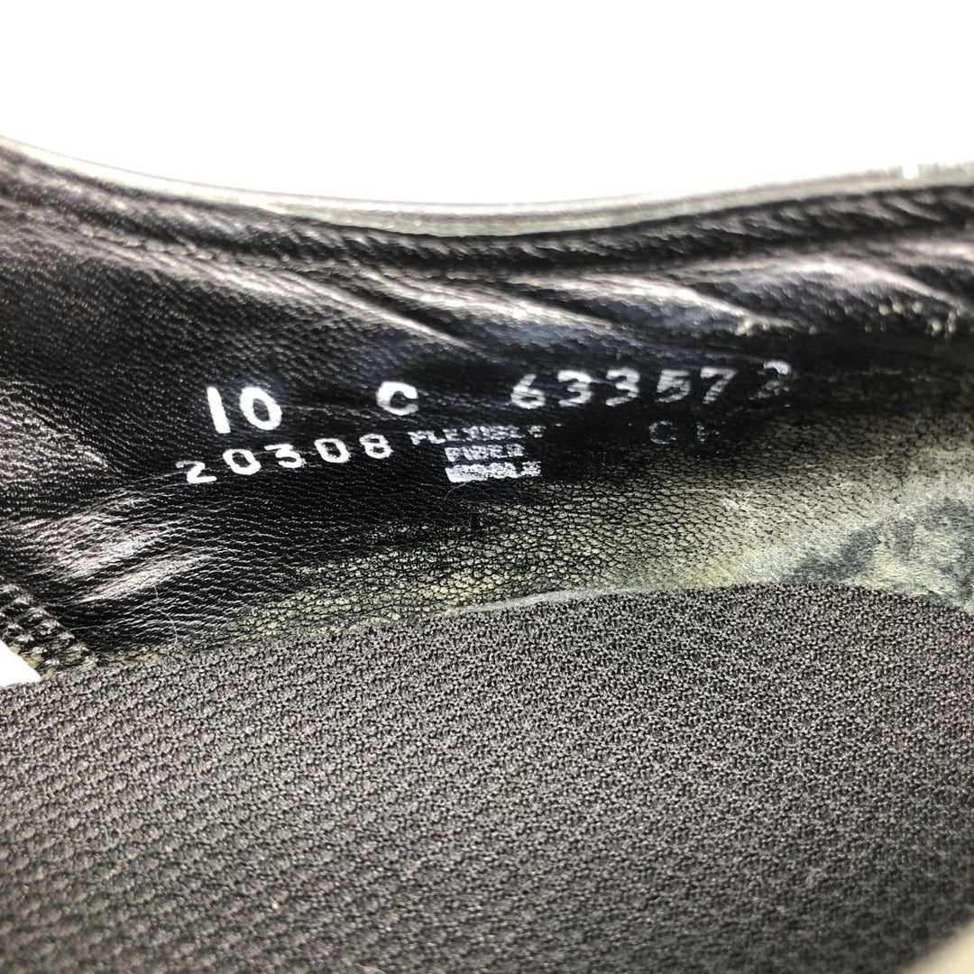 Florsheim Penfield Straight Tip Shoes, Size 10 C Men's 28.0cm unclear black type Vintage Second Hand