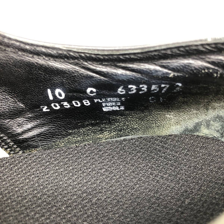 Florsheim Penfield Straight Tip Shoes, Size 10 C Men's 28.0cm unclear black type Vintage Second Hand