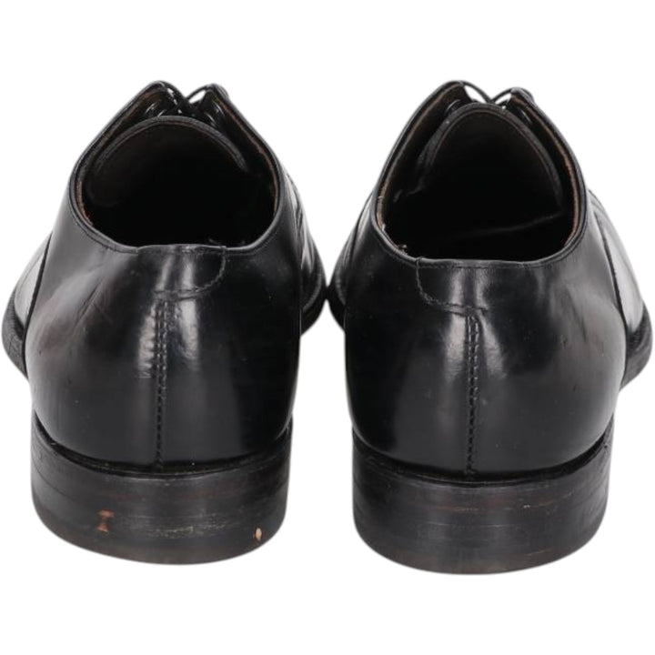 Bostonian Straight Tip Shoes, Made in USA Men's 26.5cm unclear black type Vintage Second Hand