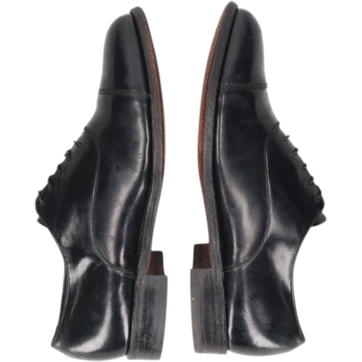 Bostonian Straight Tip Shoes, Made in USA Men's 26.5cm unclear black type Vintage Second Hand