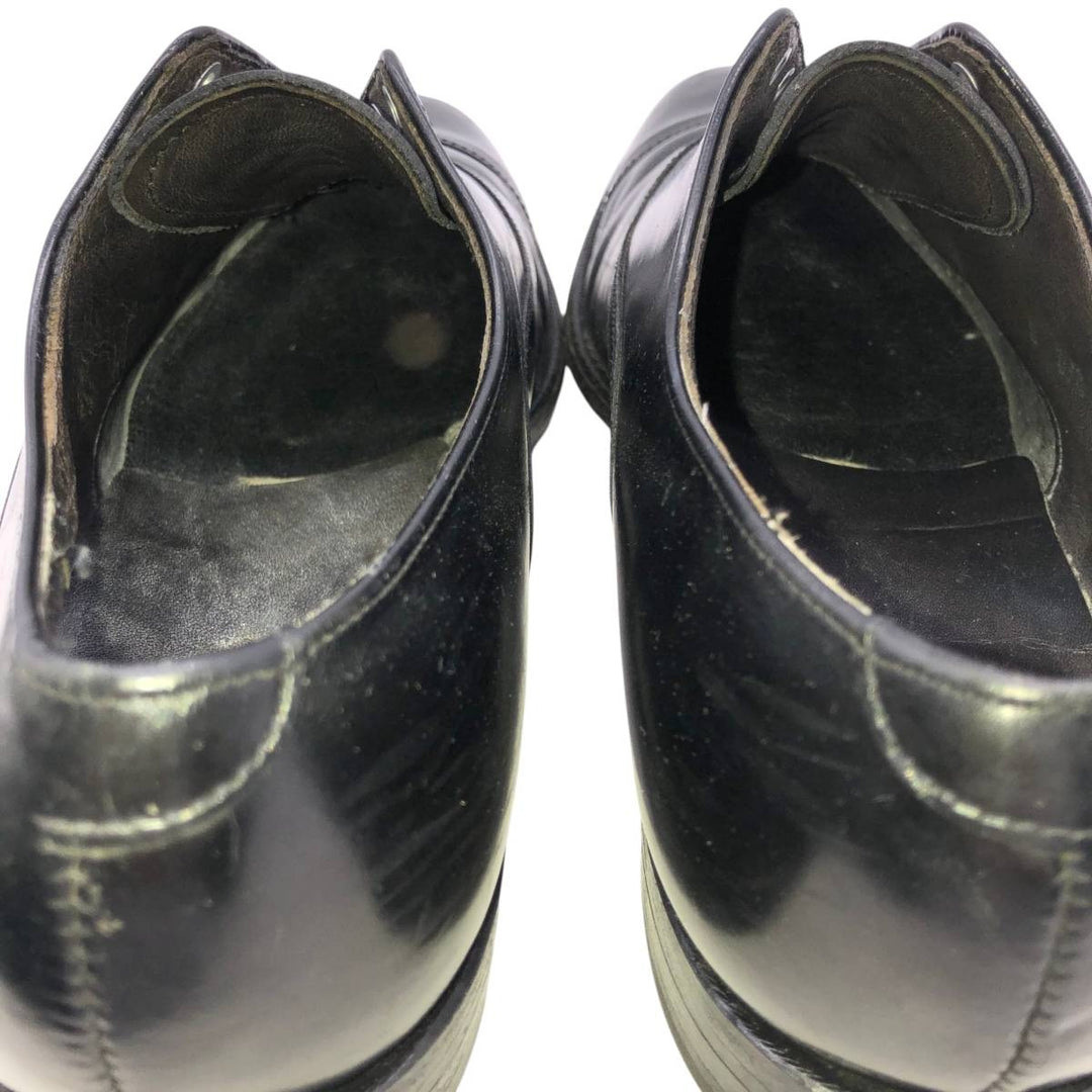 Bostonian Straight Tip Shoes, Made in USA Men's 26.5cm unclear black type Vintage Second Hand