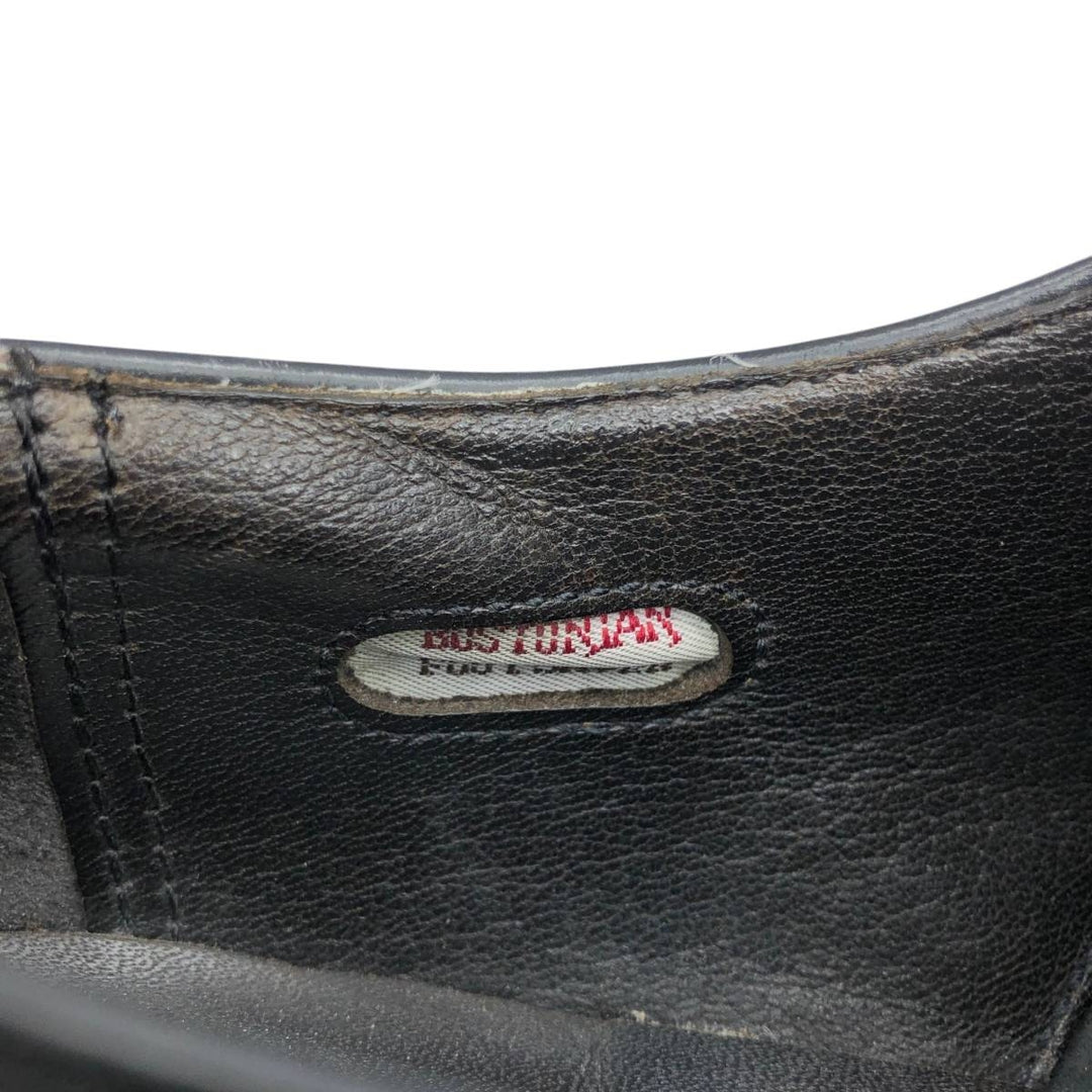 Bostonian Straight Tip Shoes, Made in USA Men's 26.5cm unclear black type Vintage Second Hand