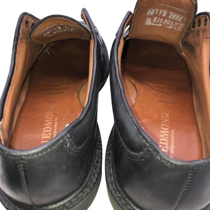 Allen Edmonds Wilbert U-tip shoes, Made in USA, Size 10 D Men's 28.0cm genuine leather black type Vintage Second Hand