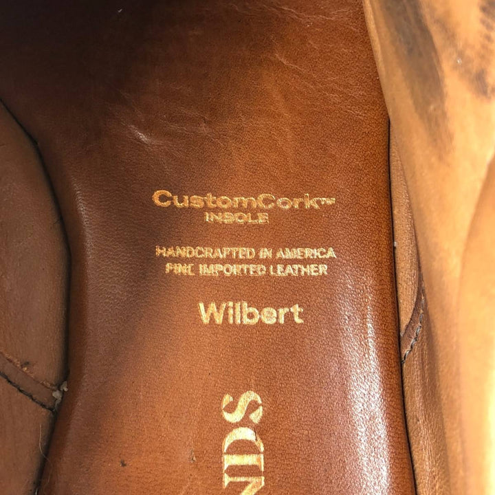 Allen Edmonds Wilbert U-tip shoes, Made in USA, Size 10 D Men's 28.0cm genuine leather black type Vintage Second Hand