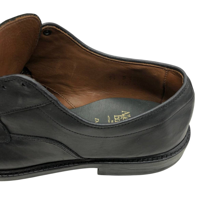 Allen Edmonds Dawson Swirl Moccasin Shoes, Made in USA, Size 9 1/2 D Men's 27.5cm genuine leather black type Vintage Second Hand