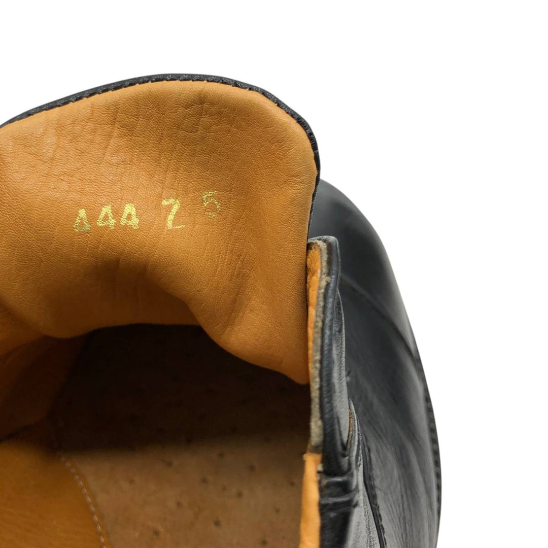 Grenson straight-tip shoes, made in England, size 7.5 E Men's 25.5cm unclear black type Vintage Second Hand