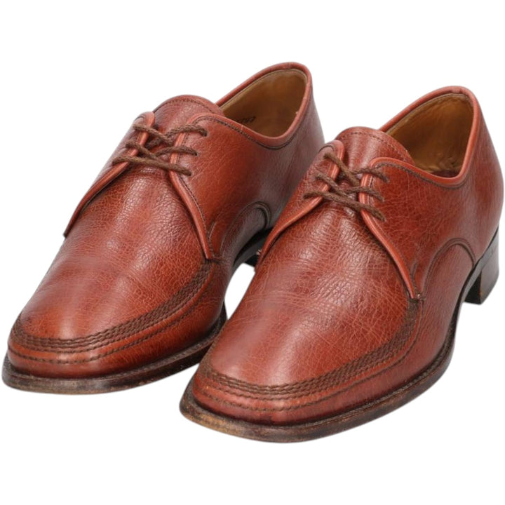 Van Bommel U-tip shoes, size 8 Men's 26.0cm genuine leather red type reddish brown Vintage Second Hand
