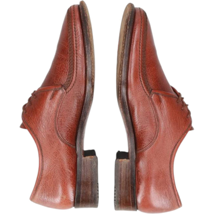 Van Bommel U-tip shoes, size 8 Men's 26.0cm genuine leather red type reddish brown Vintage Second Hand