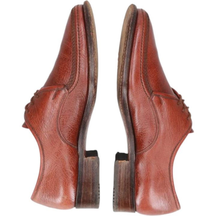 Van Bommel U-tip shoes, size 8 Men's 26.0cm genuine leather red type reddish brown Vintage Second Hand