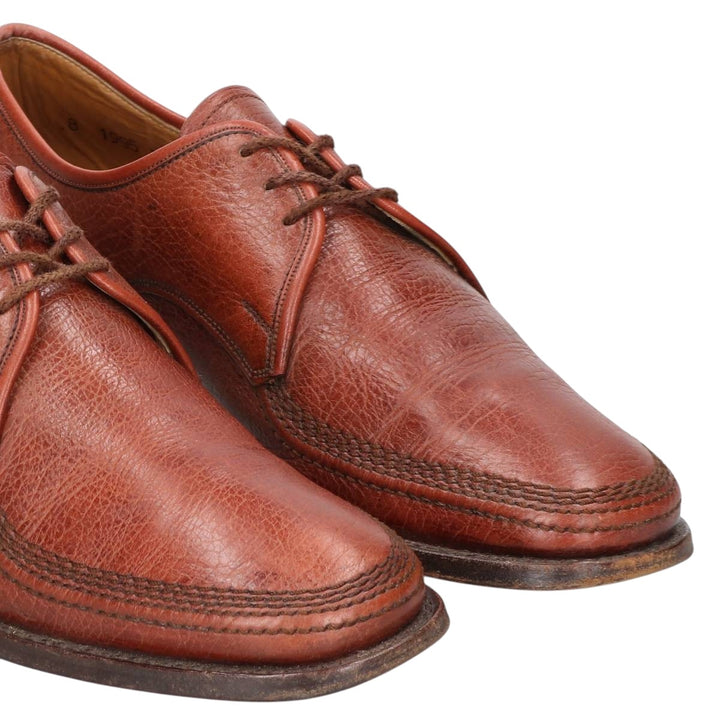 Van Bommel U-tip shoes, size 8 Men's 26.0cm genuine leather red type reddish brown Vintage Second Hand
