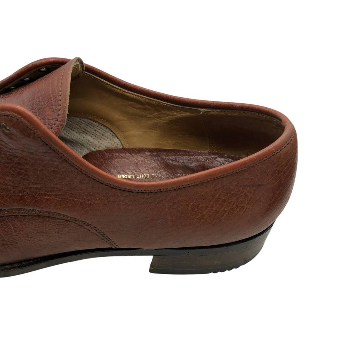 Van Bommel U-tip shoes, size 8 Men's 26.0cm genuine leather red type reddish brown Vintage Second Hand