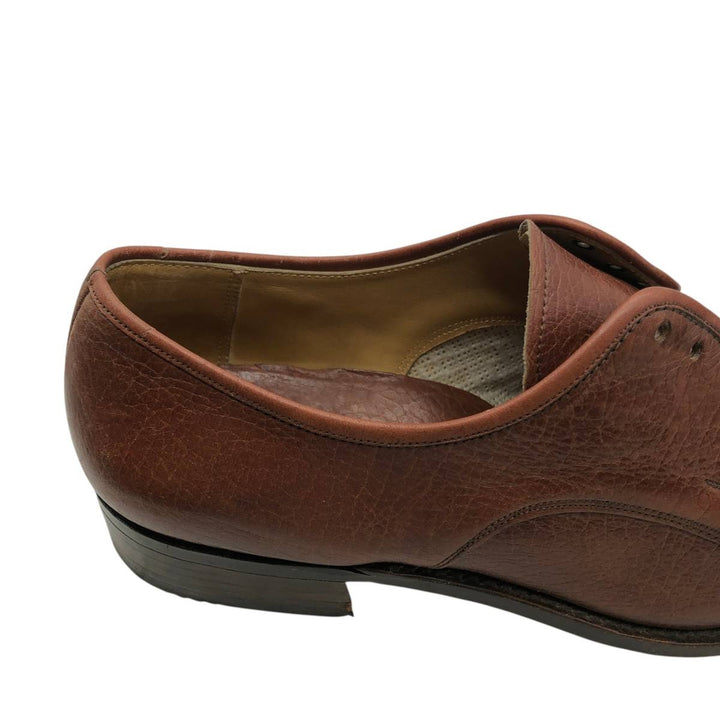 Van Bommel U-tip shoes, size 8 Men's 26.0cm genuine leather red type reddish brown Vintage Second Hand