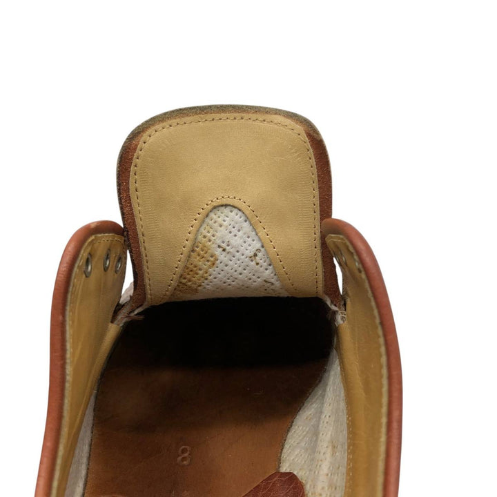 Van Bommel U-tip shoes, size 8 Men's 26.0cm genuine leather red type reddish brown Vintage Second Hand
