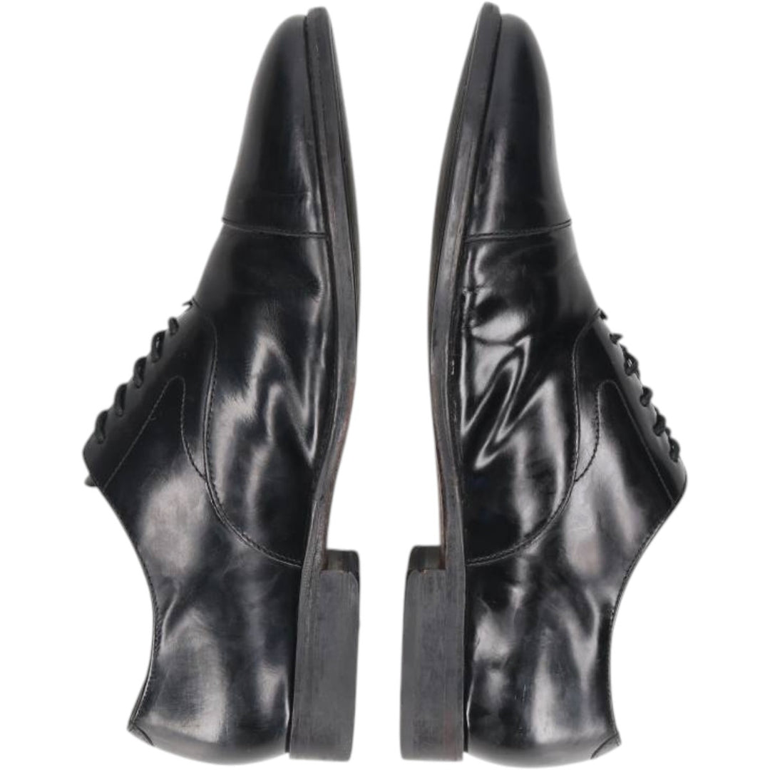 1990s Cole Haan Straight Tip Shoes, Size 10 1/2M (Men's equivalent to 11.2"), Vintage /saa015366 Men's 28.5cm unclear black type Vintage Second Hand