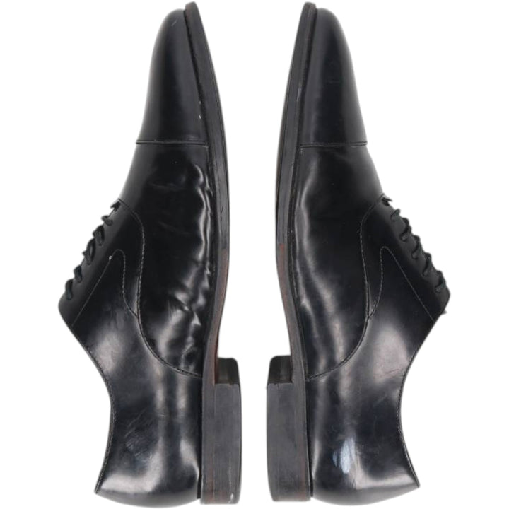 1990s Cole Haan Straight Tip Shoes, Size 10 1/2M (Men's equivalent to 11.2"), Vintage /saa015366 Men's 28.5cm unclear black type Vintage Second Hand