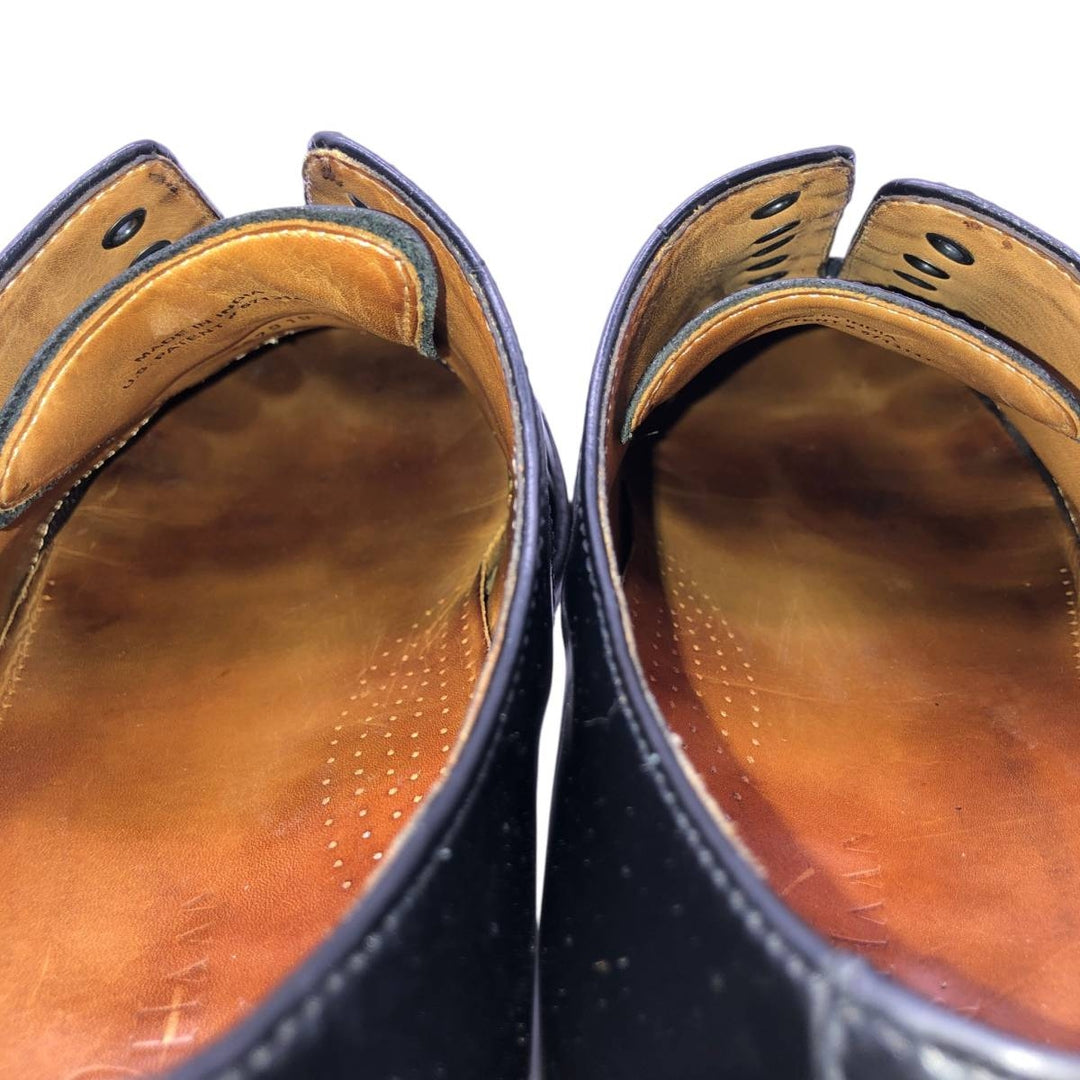 1990s Cole Haan Straight Tip Shoes, Size 10 1/2M (Men's equivalent to 11.2"), Vintage /saa015366 Men's 28.5cm unclear black type Vintage Second Hand