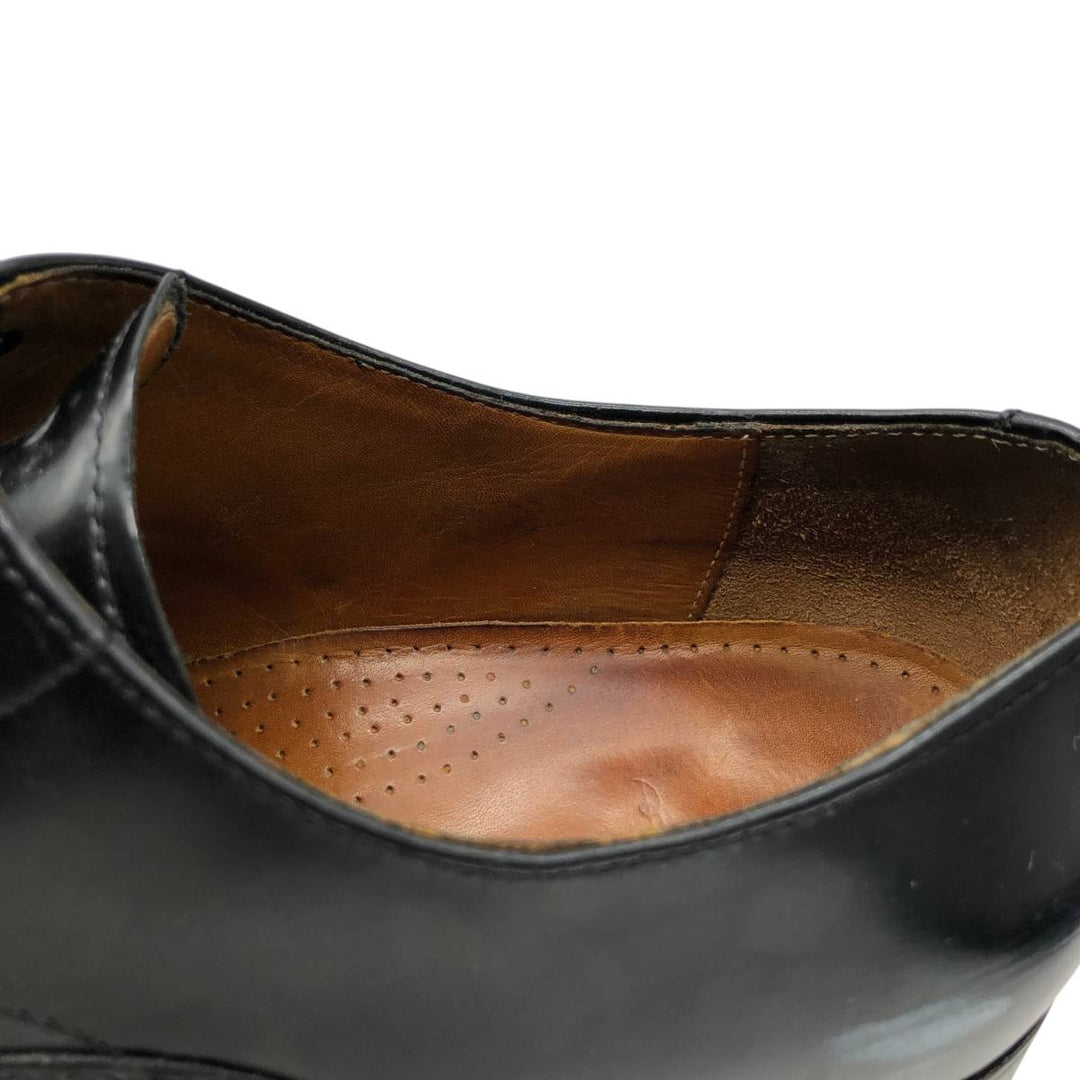 1990s Cole Haan Straight Tip Shoes, Size 10 1/2M (Men's equivalent to 11.2"), Vintage /saa015366 Men's 28.5cm unclear black type Vintage Second Hand
