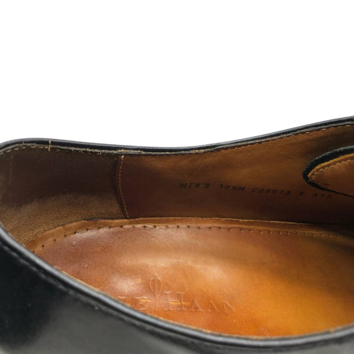1990s Cole Haan Straight Tip Shoes, Size 10 1/2M (Men's equivalent to 11.2"), Vintage /saa015366 Men's 28.5cm unclear black type Vintage Second Hand