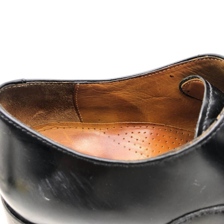 1990s Cole Haan Straight Tip Shoes, Size 10 1/2M (Men's equivalent to 11.2"), Vintage /saa015366 Men's 28.5cm unclear black type Vintage Second Hand