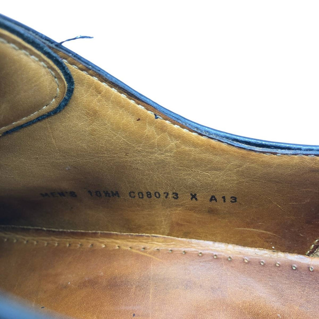 1990s Cole Haan Straight Tip Shoes, Size 10 1/2M (Men's equivalent to 11.2"), Vintage /saa015366 Men's 28.5cm unclear black type Vintage Second Hand