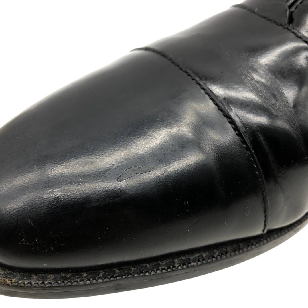 1990s Cole Haan Straight Tip Shoes, Size 10 1/2M (Men's equivalent to 11.2"), Vintage /saa015366 Men's 28.5cm unclear black type Vintage Second Hand