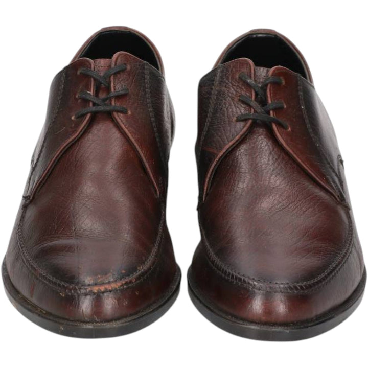 GATWICK U-tip shoes, size 8 EEE Men's 26.0cm genuine leather burgundy type Vintage Second Hand