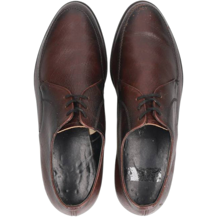 GATWICK U-tip shoes, size 8 EEE Men's 26.0cm genuine leather burgundy type Vintage Second Hand