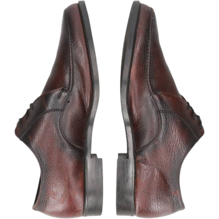GATWICK U-tip shoes, size 8 EEE Men's 26.0cm genuine leather burgundy type Vintage Second Hand