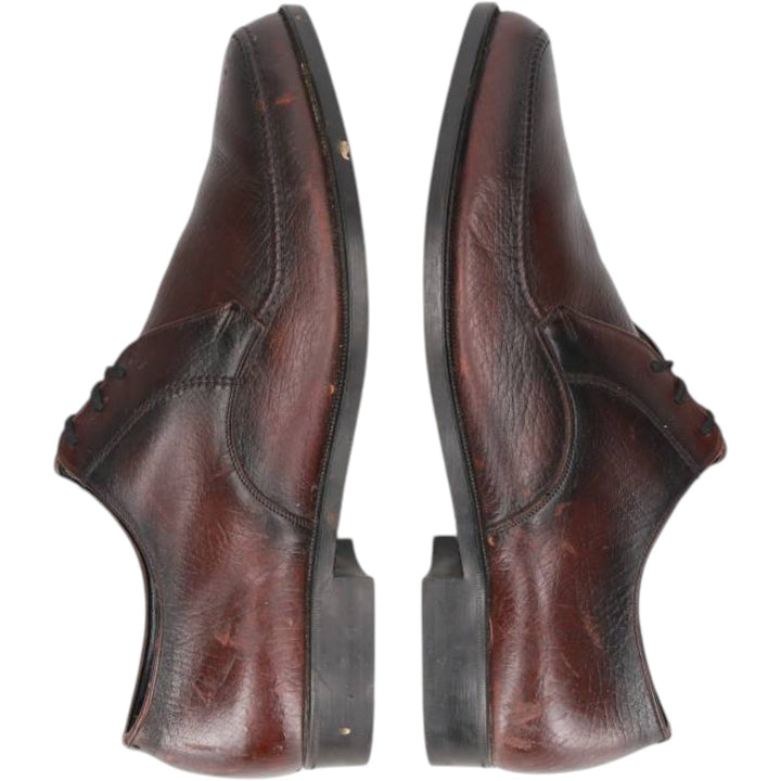GATWICK U-tip shoes, size 8 EEE Men's 26.0cm genuine leather burgundy type Vintage Second Hand