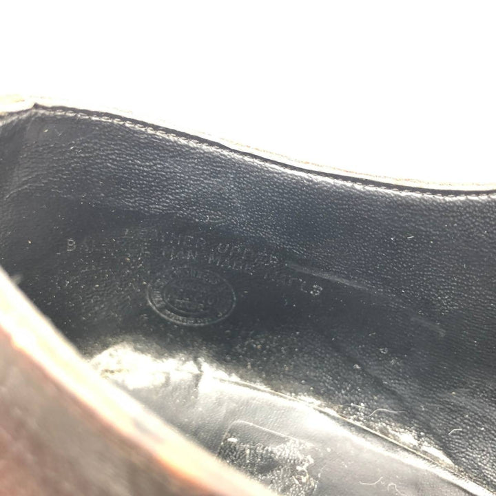 GATWICK U-tip shoes, size 8 EEE Men's 26.0cm genuine leather burgundy type Vintage Second Hand