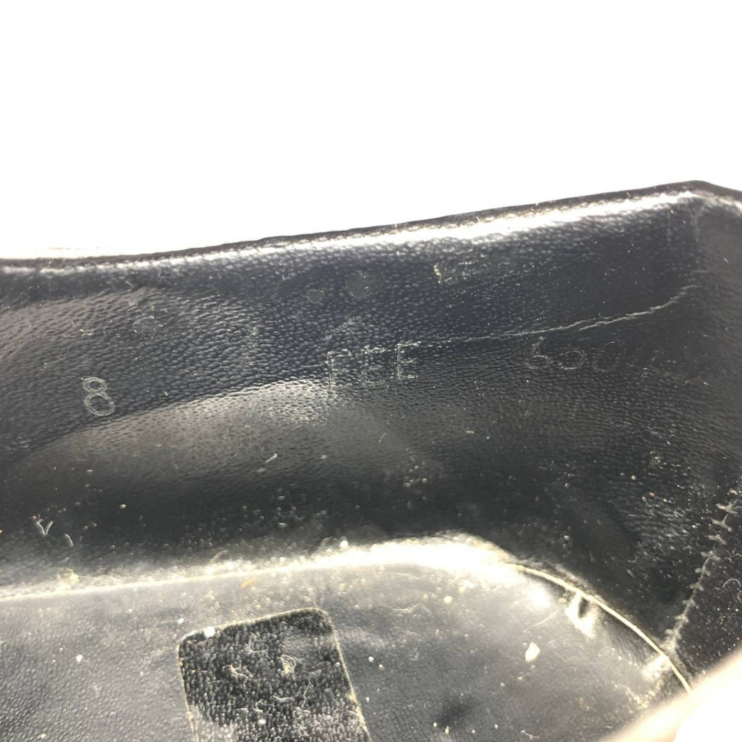 GATWICK U-tip shoes, size 8 EEE Men's 26.0cm genuine leather burgundy type Vintage Second Hand