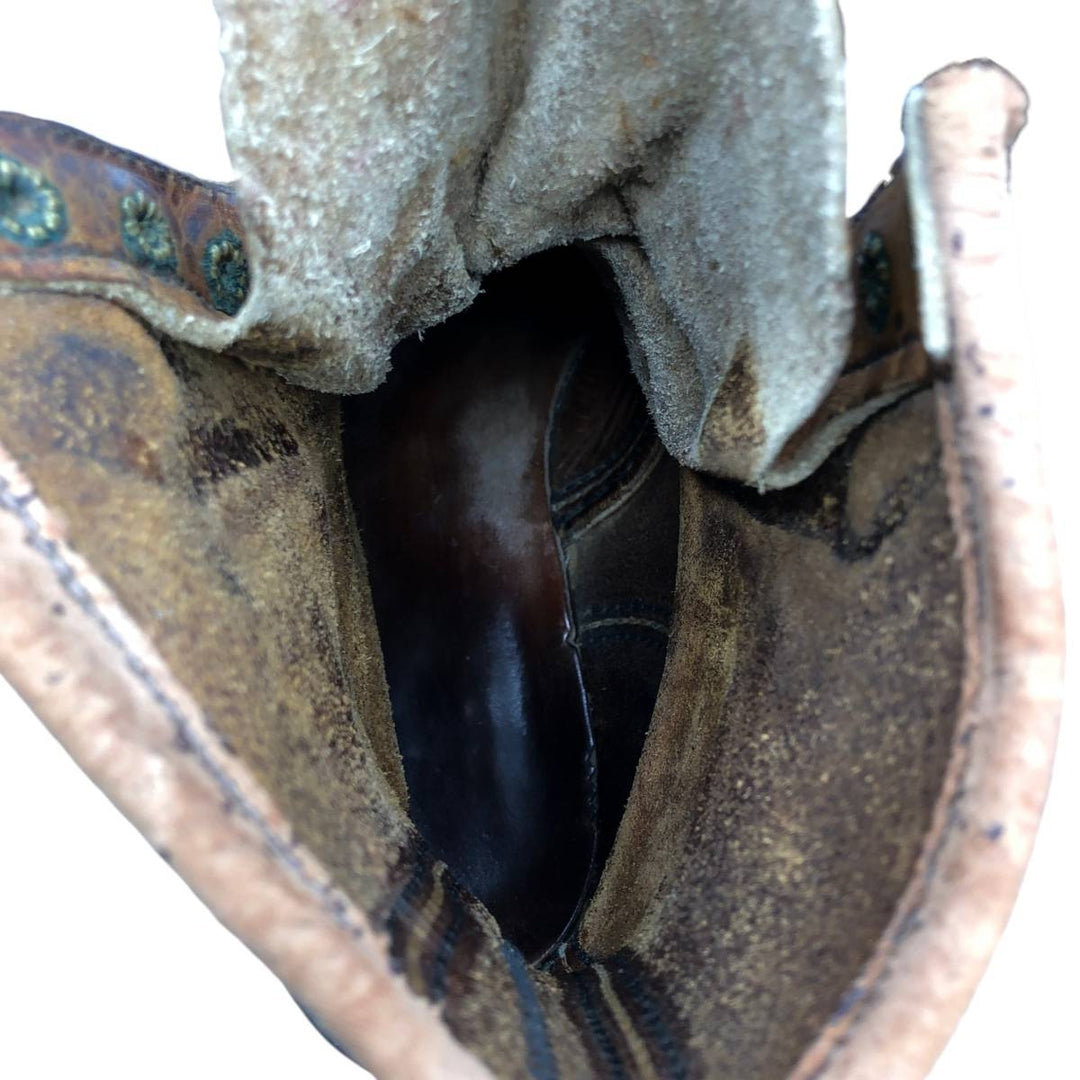 90s Red Wing Steel Toe Work Boots, Made in USA, Men's Size 10.4" (approx.), Vintage /saa015376 Men's 26.5cm unclear brown type Vintage Second Hand