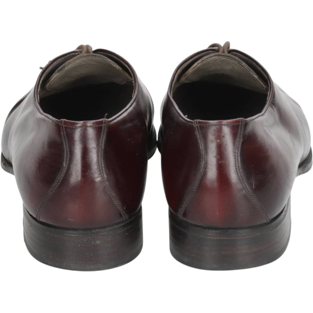 Florsheim Royal Imperial Plain Toe Shoes, Made in Italy, Size 7 (3E) Women's 24.0cm unclear burgundy type Vintage Second Hand