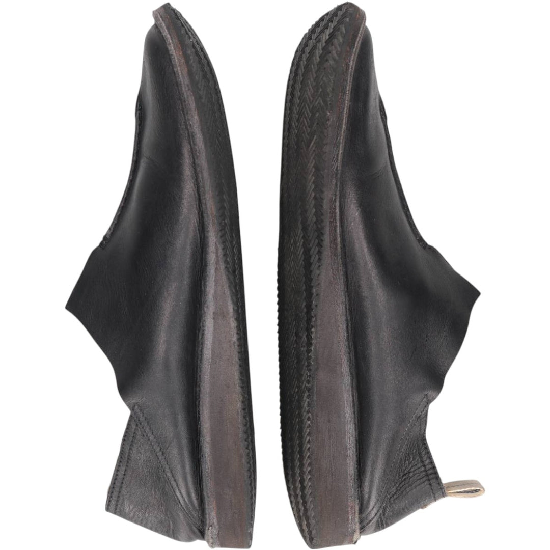 MOMA Leather Sandals, Made in Italy Men's 29.5cm genuine leather black type Vintage Second Hand