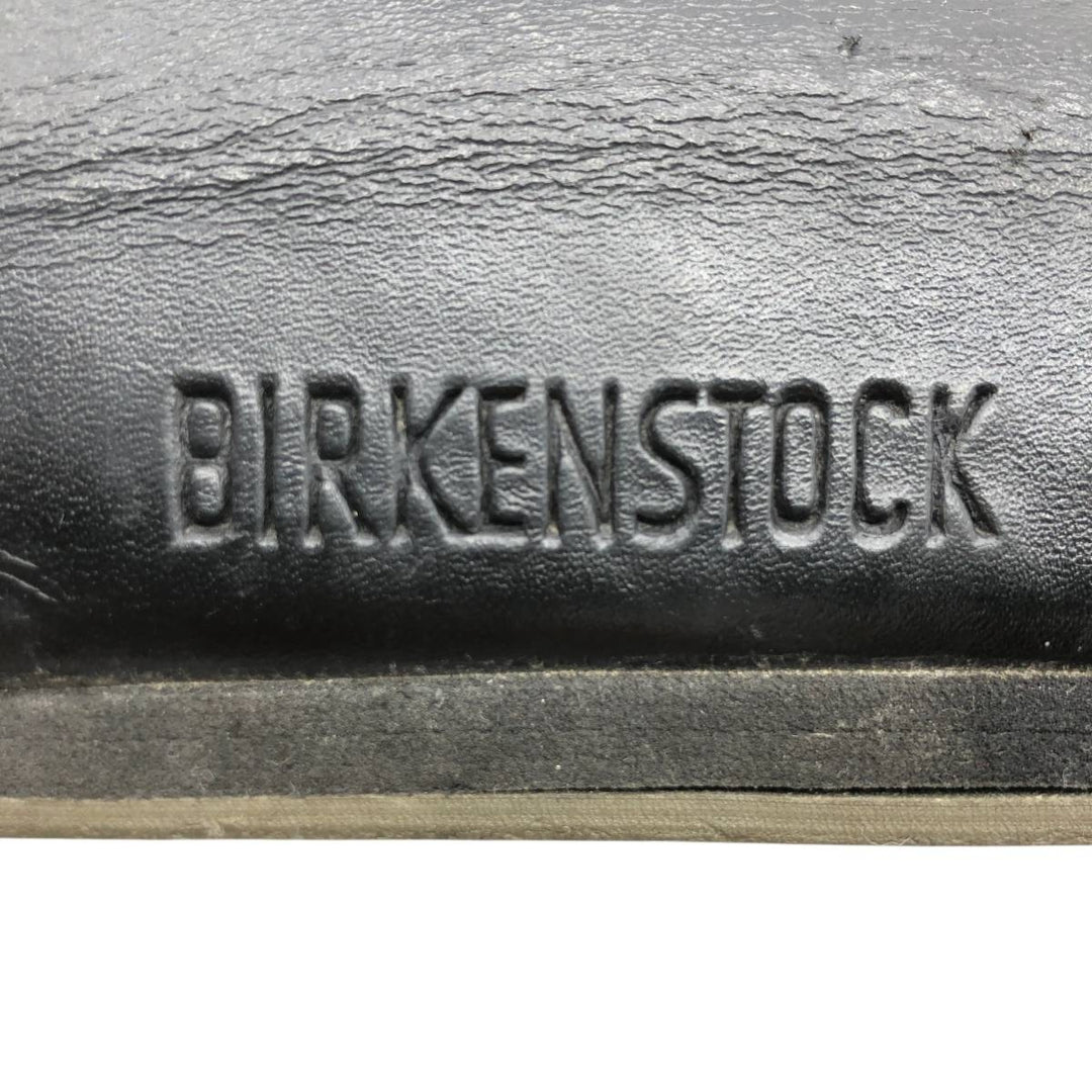 Birkenstock OSLO leather sandals, made in Germany, size 42. Men's 27.0cm unclear black type Vintage Second Hand