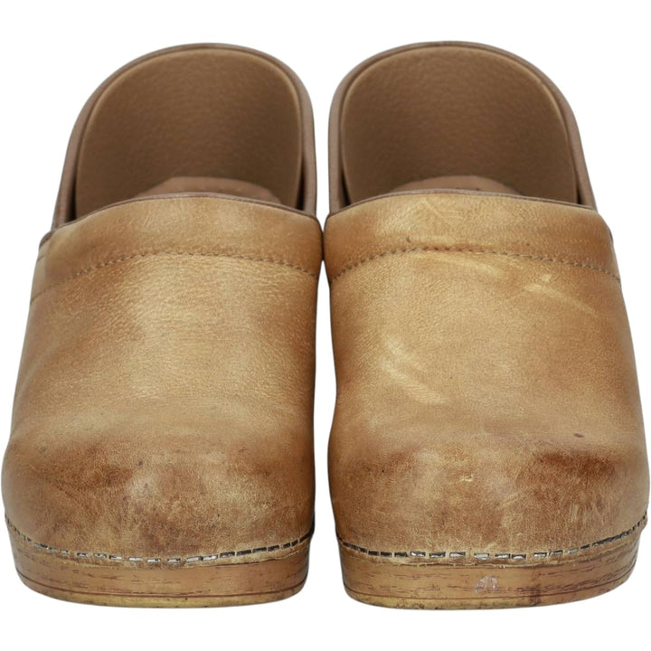 Dansko Professional Clog Sandals, Size 40 Men's 25.0cm genuine leather brown type Vintage Second Hand