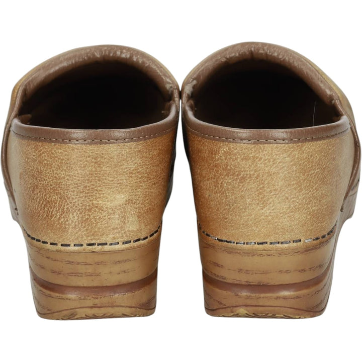 Dansko Professional Clog Sandals, Size 40 Men's 25.0cm genuine leather brown type Vintage Second Hand