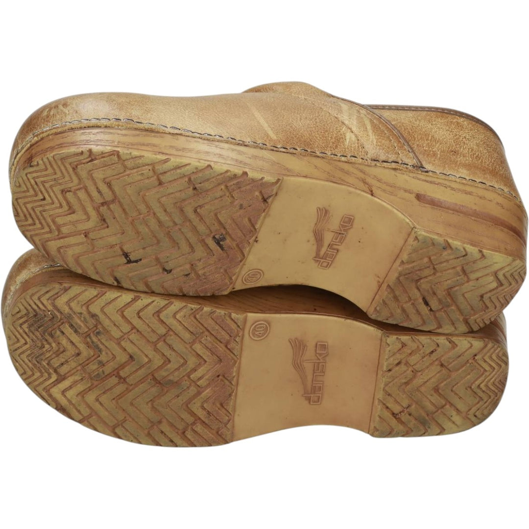 Dansko Professional Clog Sandals, Size 40 Men's 25.0cm genuine leather brown type Vintage Second Hand