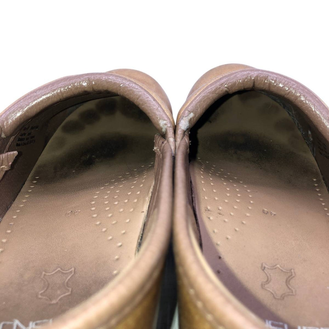 Dansko Professional Clog Sandals, Size 40 Men's 25.0cm genuine leather brown type Vintage Second Hand