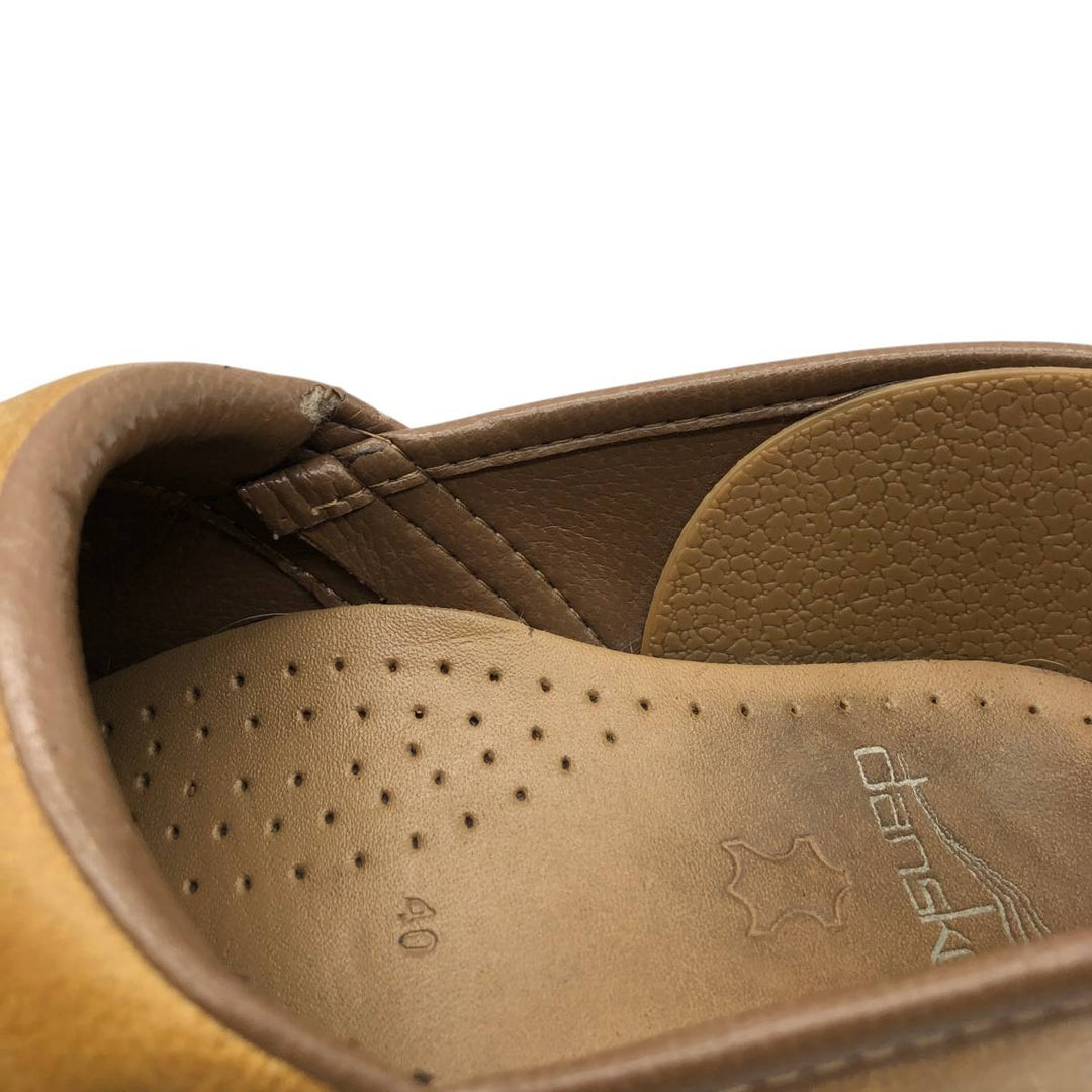 Dansko Professional Clog Sandals, Size 40 Men's 25.0cm genuine leather brown type Vintage Second Hand