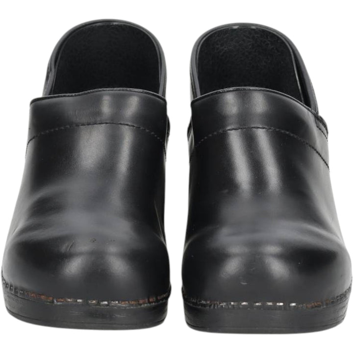 Dansko Professional Clog Sandals, Size 40 Women's 25.0cm genuine leather black type Vintage Second Hand