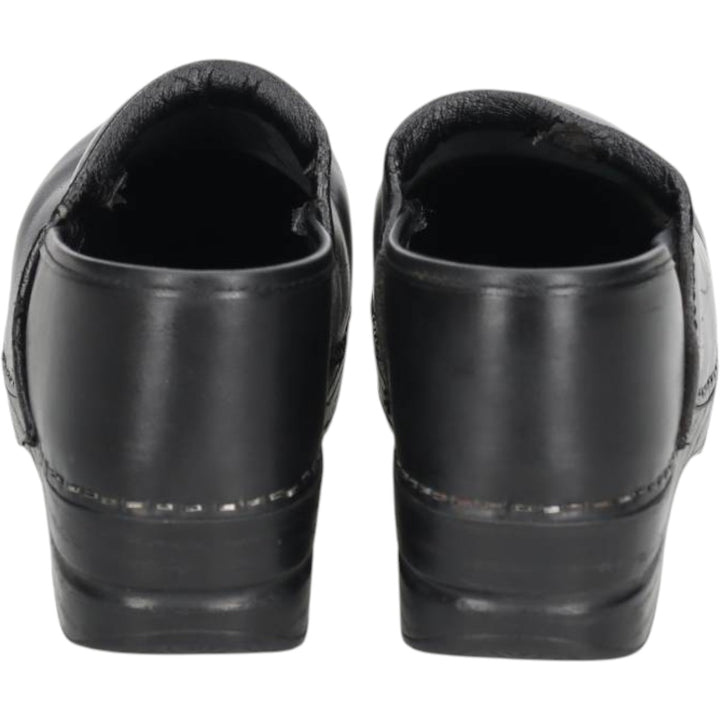 Dansko Professional Clog Sandals, Size 40 Women's 25.0cm genuine leather black type Vintage Second Hand