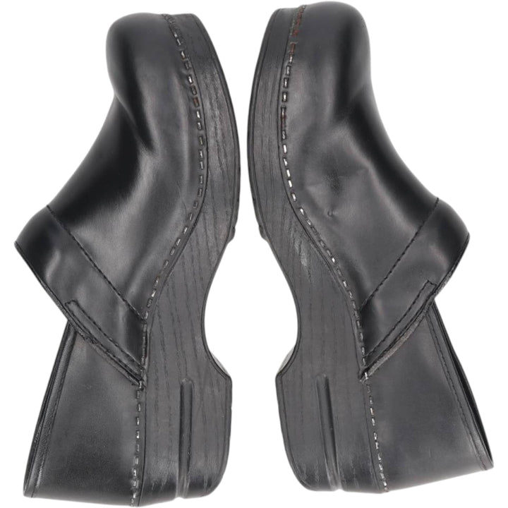 Dansko Professional Clog Sandals, Size 40 Women's 25.0cm genuine leather black type Vintage Second Hand