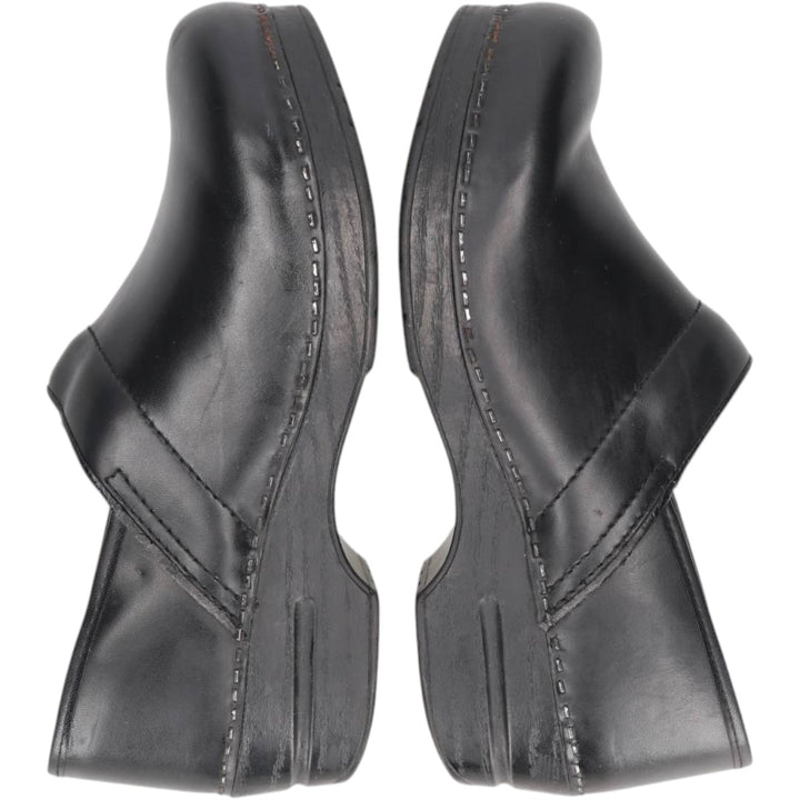 Dansko Professional Clog Sandals, Size 40 Women's 25.0cm genuine leather black type Vintage Second Hand