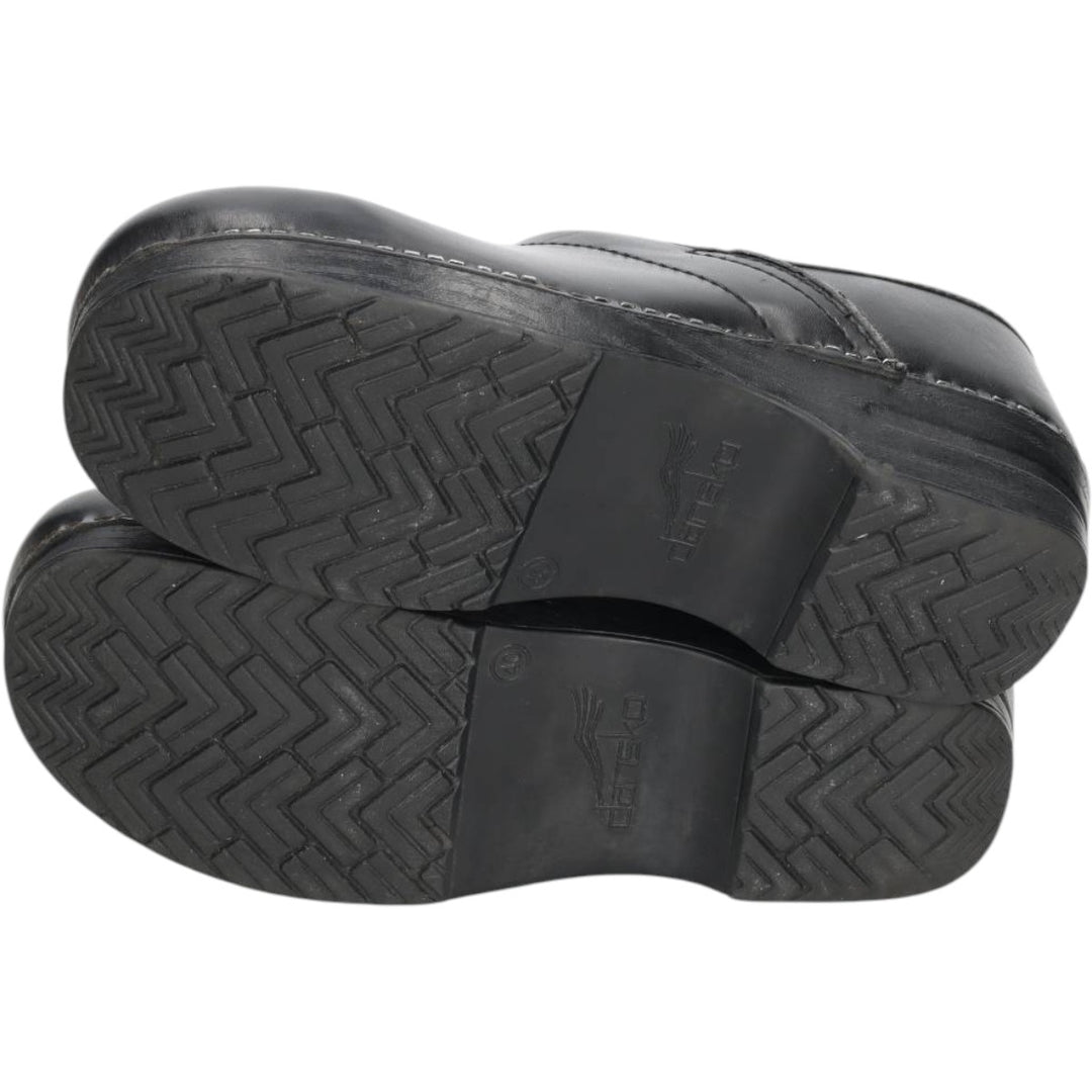 Dansko Professional Clog Sandals, Size 40 Women's 25.0cm genuine leather black type Vintage Second Hand
